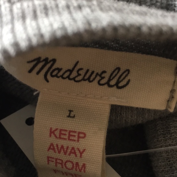 Madewell Rainbow Embroidered Honeycomb Pajama Tee - Picture 5 of 6